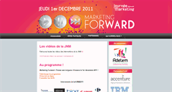 Desktop Screenshot of jnm2011marketingforward.blogsmarketing.adetem.org