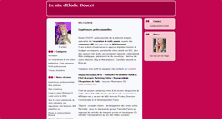 Desktop Screenshot of elodiedoucet.blogsmarketing.adetem.org