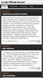 Mobile Screenshot of elodiedoucet.blogsmarketing.adetem.org