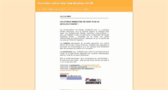 Desktop Screenshot of jne2008.blogsmarketing.adetem.org
